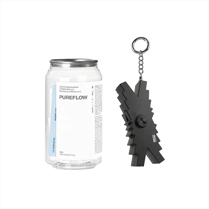 2nd Studio Album 'PUREFLOW' pt.1 Mini Camera (Black ver.)