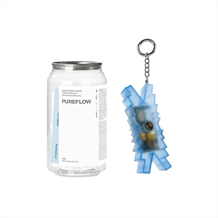 2nd Studio Album 'PUREFLOW' pt.1 Mini Camera (Blue ver.)