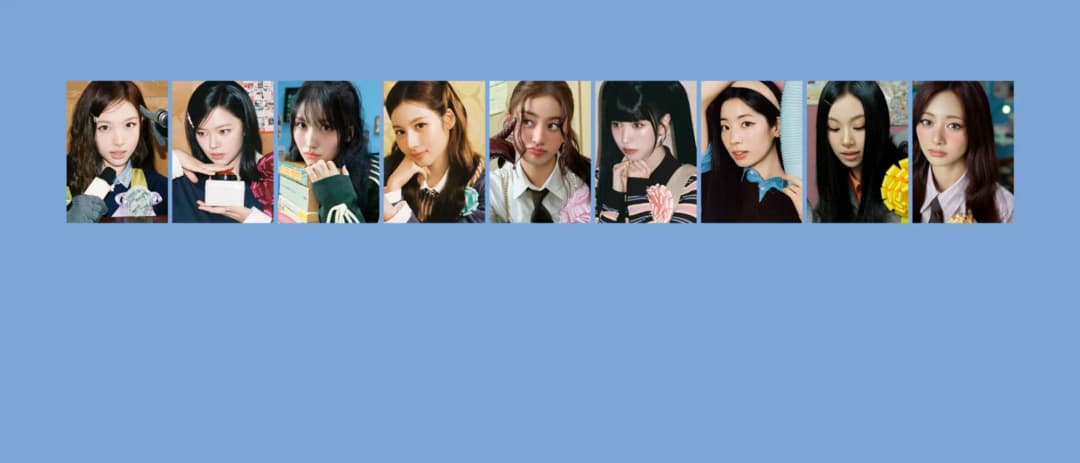 Banner de TWICE