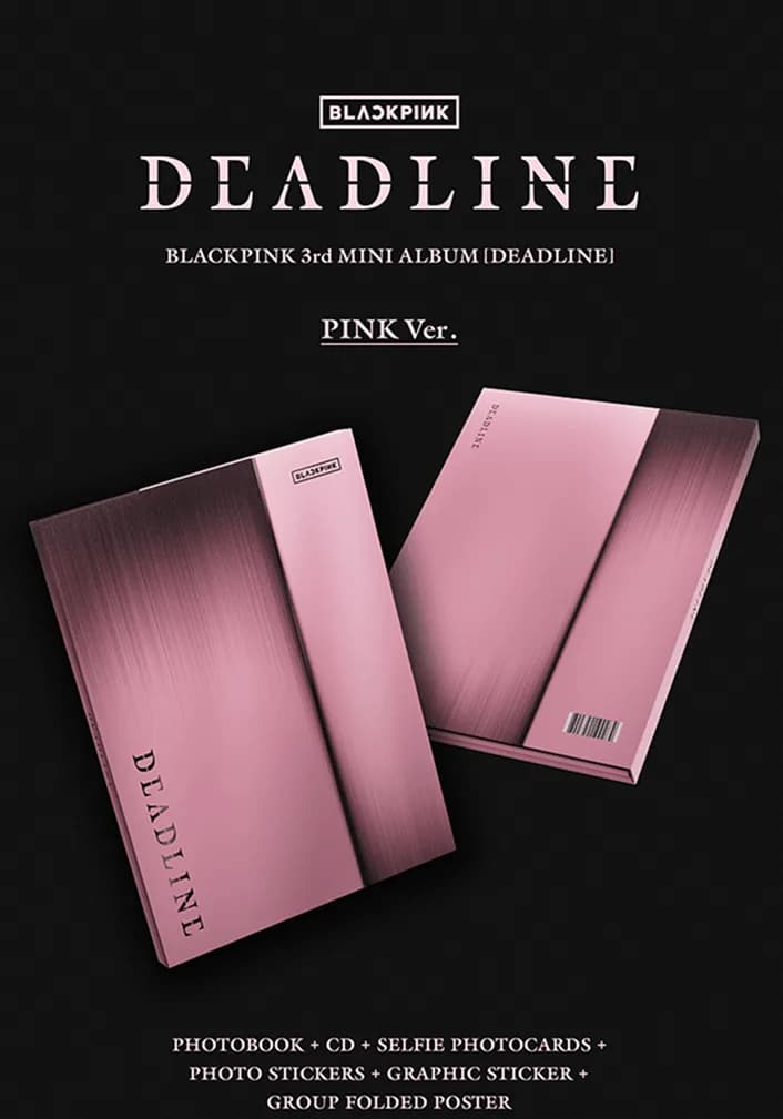 BLACKPINK 3rd MINI ALBUM [DEADLINE] PINK Ver.