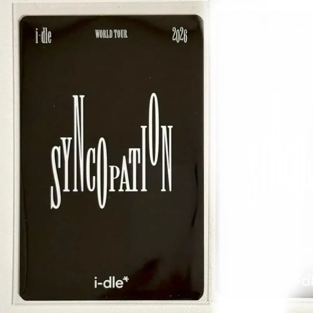 syncopation photocard grupal 2