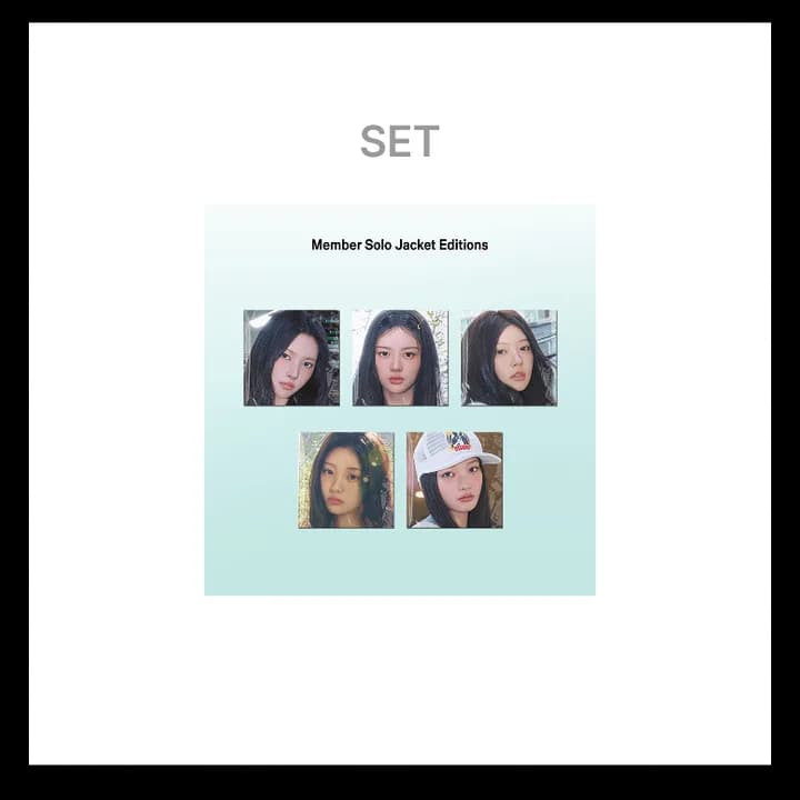 Japan 2nd Single ‘I Got Your Back’ (SOLO EDITION) 5 SET