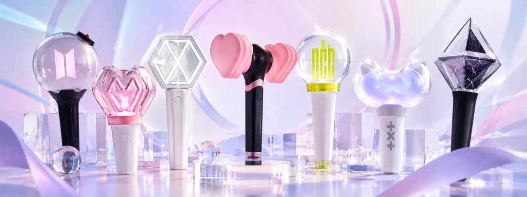 Lightsticks. Encuentra el de tu grupo favorito