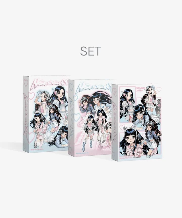 NewJeans 2nd EP 'Get Up' Weverse Albums ver. (Set)