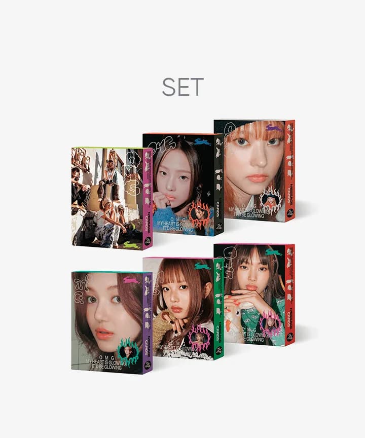 NewJeans ‘OMG’ Message Card ver. (Set)